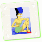 Humour - Strip-Tease Marge Simson.gif